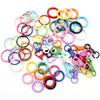 New Colors Mixed Alloy Open Rings Lobster Clasp Hooks DIY Keychain Jewelry Making Findings Supplies Accessories