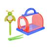 Set Gabbia per Osservazione Insetti Esplorazione all'Aperto con Manico Recinzione Portatile in Rete e Attrezzi per la Cattura di Insetti Kit Educativo per Bambini e Principianti
