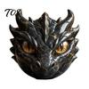 Meaningful Birthday Gifts for Collectors Resin Animal Head Sculpture, Guardian Dragon/Lion/Owl/Wolf Statues, Gothic Interior Decorations Figurine