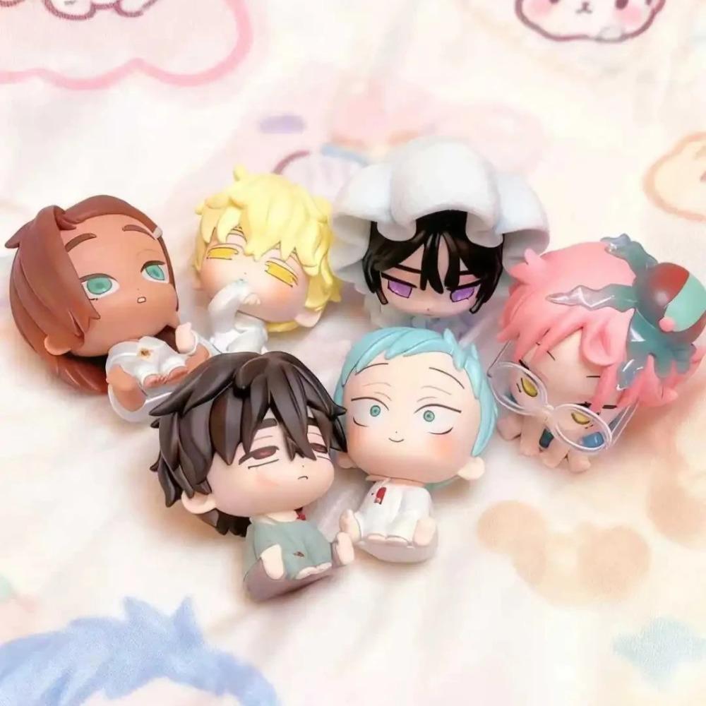 Portachiavi Personaggio Stage Alieno Anime Luka to Sua Ivan Mizi Hyuna Maumet Mini Peluche Mascotte Giocattolo alla Moda Blind Box Regalo