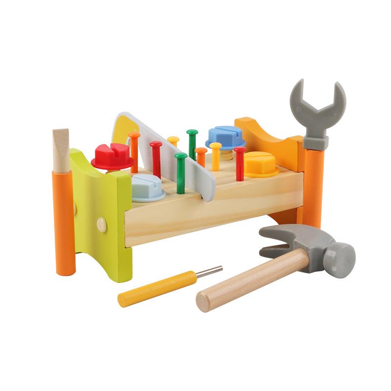 

Children s Wooden Tool Set: Interactive Educational Repair Toy