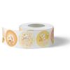 1 Roll Pack Cat Thank You Label Sticker Holiday Decoration Sticker