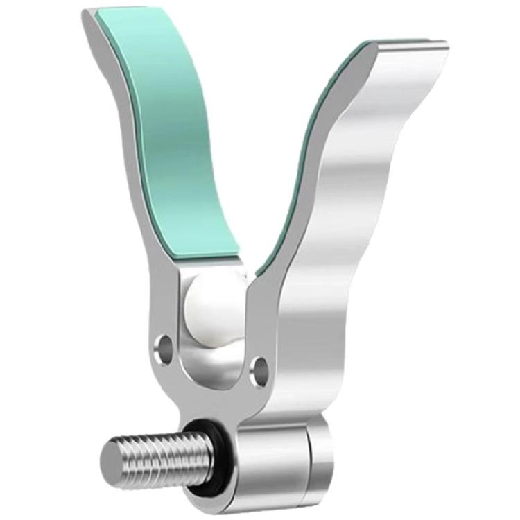 Professional Adjustable Fishing Rod Rest Aluminum Base With Nonslip Grip For Challenging Water Conditions