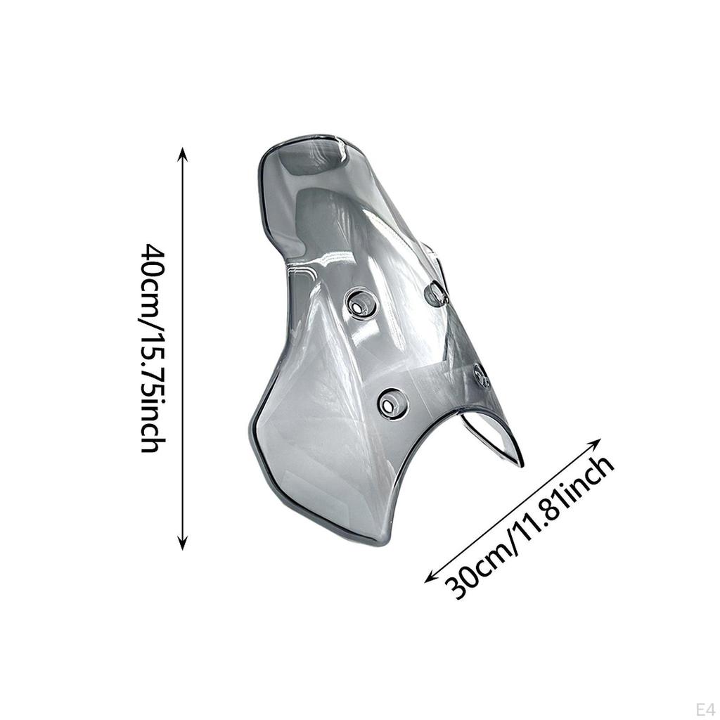 Motorcycle Windscreen Front Wind Splitter Easy to Install High Performance Motorbike Deflector