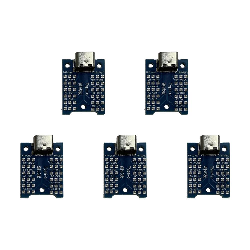 

USB-інтерфейс USB Type-C Test Charging Board Type-C USB 3.1 Female PCB Converter