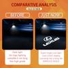 LED Bil Dør Logo Prosjektor Ghost Shadow Velkomstlys For Lexus ES250 ES300 ES350 RX300 LX470 LX570 ES RX GX UX RC Tilbehør