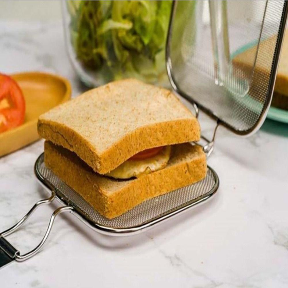 Rete Tostapane Multiuso Clip per Colazione Macchina per Sandwich Padella per Sandwich Pressa per Panini