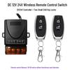 Multi-Voltage Wireless Remote Control Switch for Water Pumps and Electric Vehicle Lighting