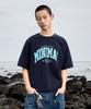 MINIMALPROJECT 88 Arch Logo Oversized Short Sleeve T-Shirt Mst150C [Navy]