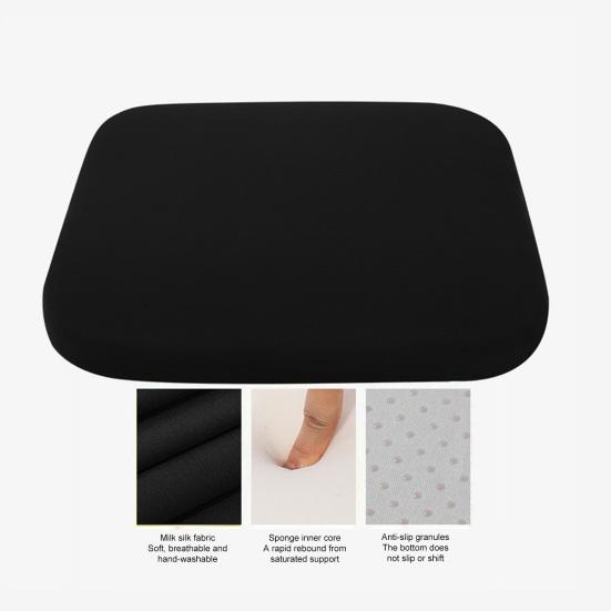 Podsedák z paměťové pěny Prodyšný Pomalý návrat Čtyři roční období Protiskluzový Pratelný potah Elastický Do auta Domácí kancelářská židle Čtvercová podložka na sezení