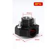 Professional Female Thread PE Water Pipe Connector Repairing Durable Tee Connectors Leak-Proof Water Splitter Garden