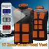 Winter Heated Vest Winter Jacket Usb Electric Heating Vest Heated Winter Vest For Outdoor Skiing