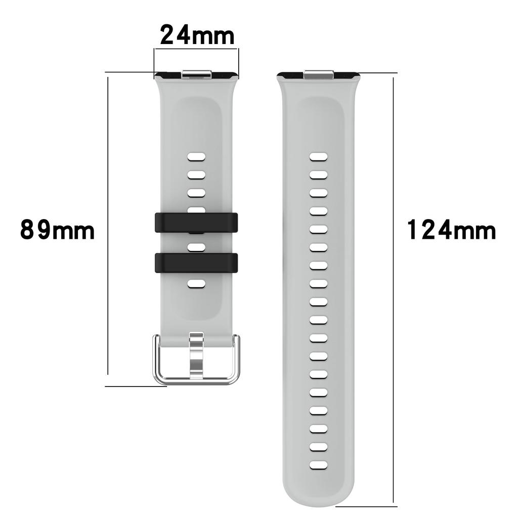Two-Tone Silicone Strap For HUAWEI WATCH FIT 3 Smartwatch Band For HUAWEI Fit3 Sports Watchband Bracelet Replacement Accessories