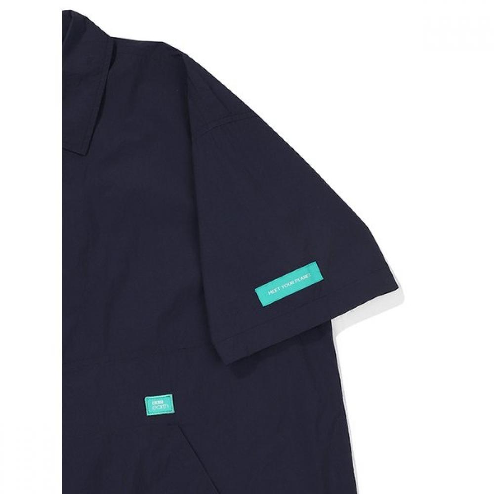 Bbc Earth Short Sleeve Anorak Navy