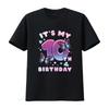 Fille 10ème Anniversaire 10 ans Papillons et Numb T-shirt Mode Femme Distinctif Haut Imprimé vintage Lavé graphique