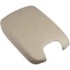 PU Leather Car Center Console Lid Armrest Cover Compatible with 2008-2012 Accord 83450-TA0-A11ZC 83450-TA5-A31ZC(Color Name: Beige)