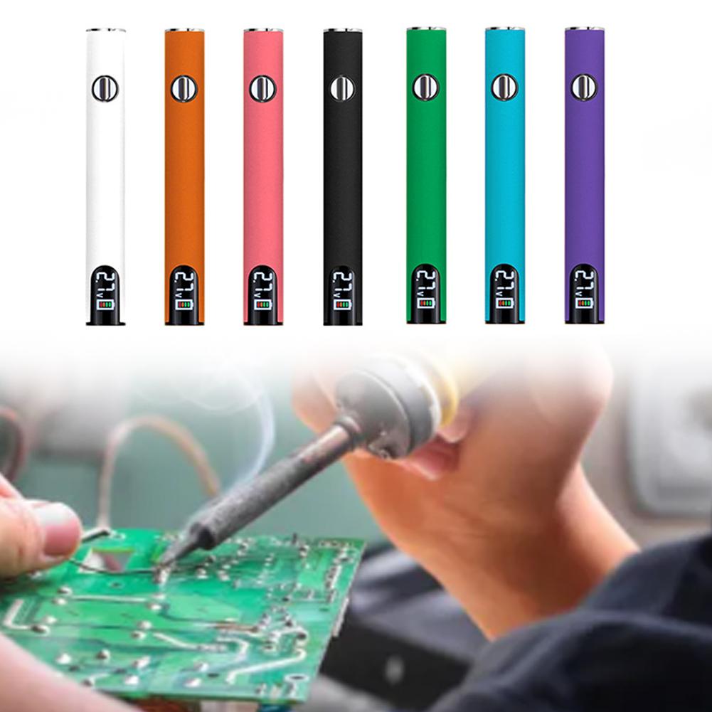 Portable Electric Soldering Iron Welding Kit Adjustable Voltage Electric Soldering Iron Pen 650mAh Battery Solder Repair Tools