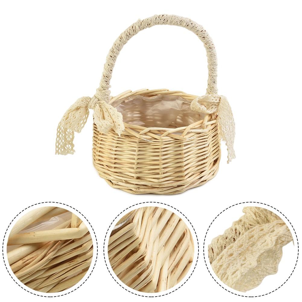 3 Size Storage Basket. Flower Food Fresh Rattan Gifts