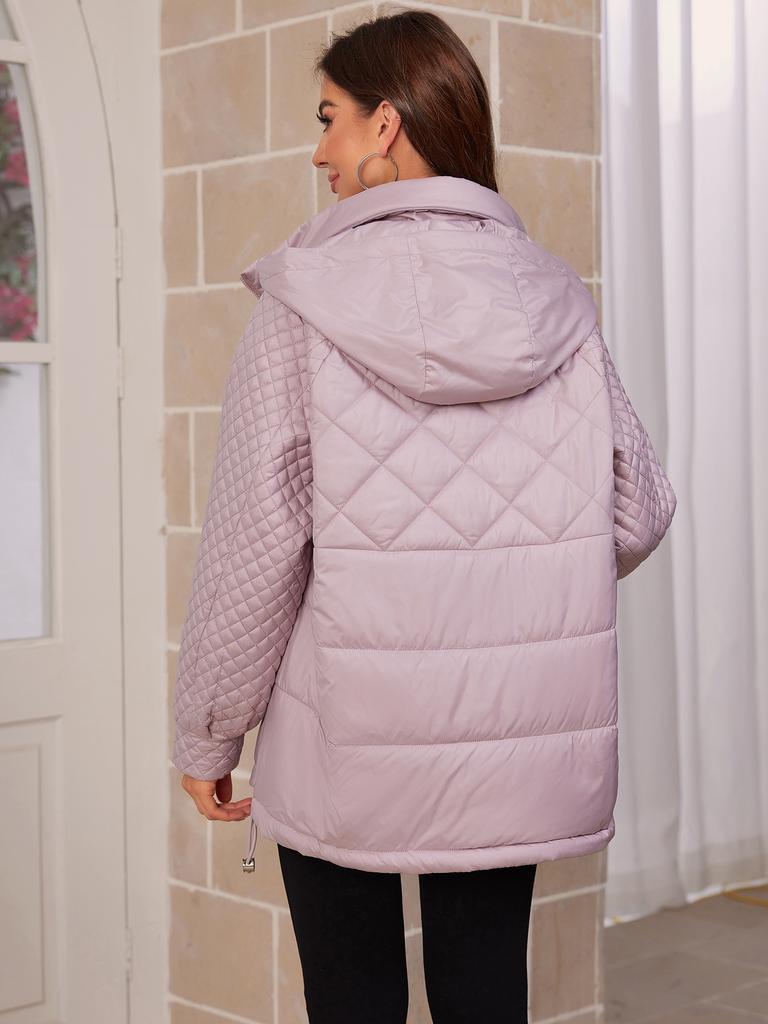 Cinemore Brand New Fashion Spring Down Jacket Autumn Women Coats Middle Length Parkas Woman Jackets Female Thin Cotton 80317