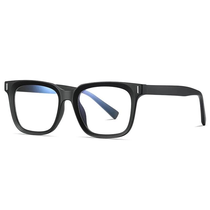 TR90 Acetate Men Square Glasses Frame Women Anti Blue Light Glasses Trend Style Unisex Transparent Optical Eyewear