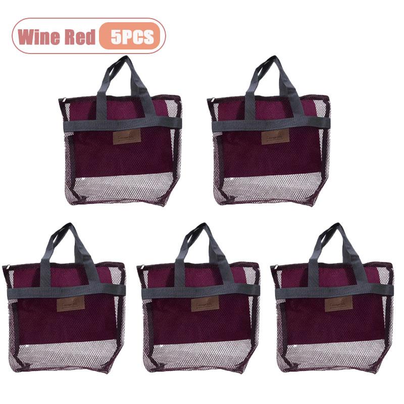 Travel Beach Bag Tote Bag with Mesh Pockets Outdoor Swimmer Toiletry Bag Organizer Packing Cube Carry on Bag for Vacation