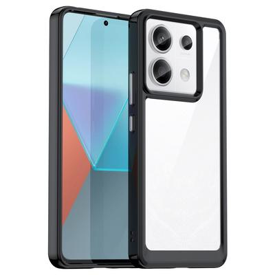 Case for Xiaomi Redmi Note 13 Pro 5G, Fusion Hybrid, Transparent / Black