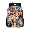 Zaino Moda Anime One Piece per Outdoor, Scuola Superiore, Escursionismo, Viaggio, Daypack per Uomini, Donne, Borsa a Spalla per College