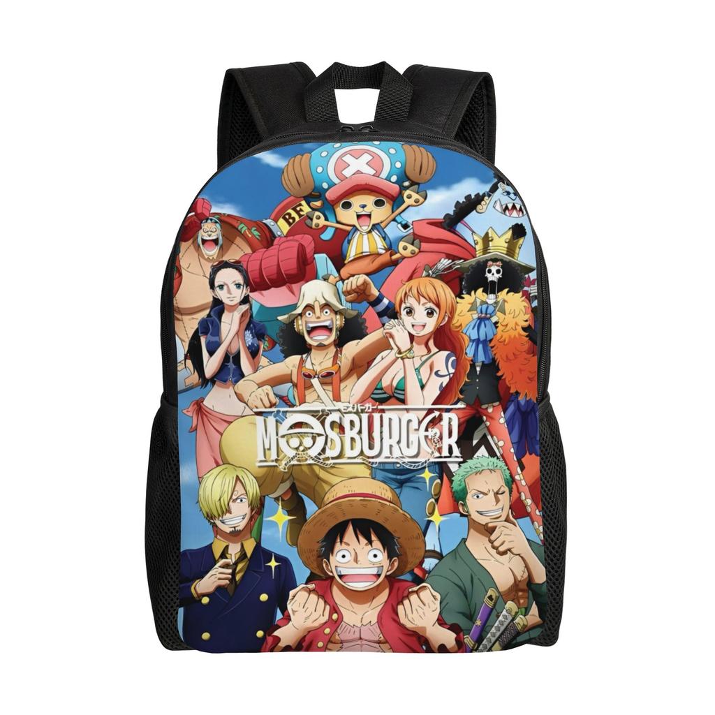 Zaino Moda Anime One Piece per Outdoor, Scuola Superiore, Escursionismo, Viaggio, Daypack per Uomini, Donne, Borsa a Spalla per College