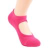 European & American Women's Non-Slip Backless Terry Yoga Pilates Socks - Cotton