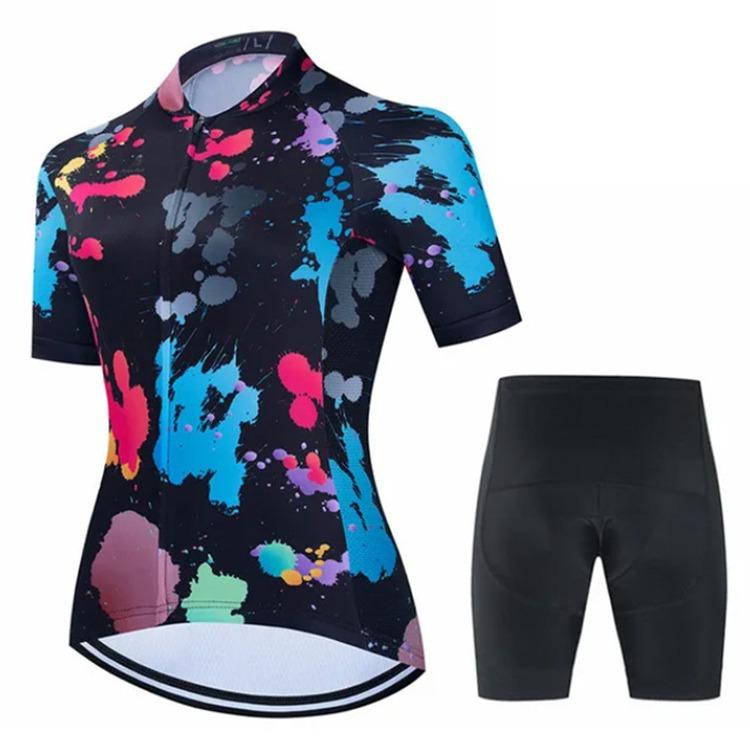2026 Summer Breathable Cycling Suit, Spring Outdoor Sports  , Bicycle Women's Short-sleeved Overalls Suit, Simple, Breathable and Comfortable
