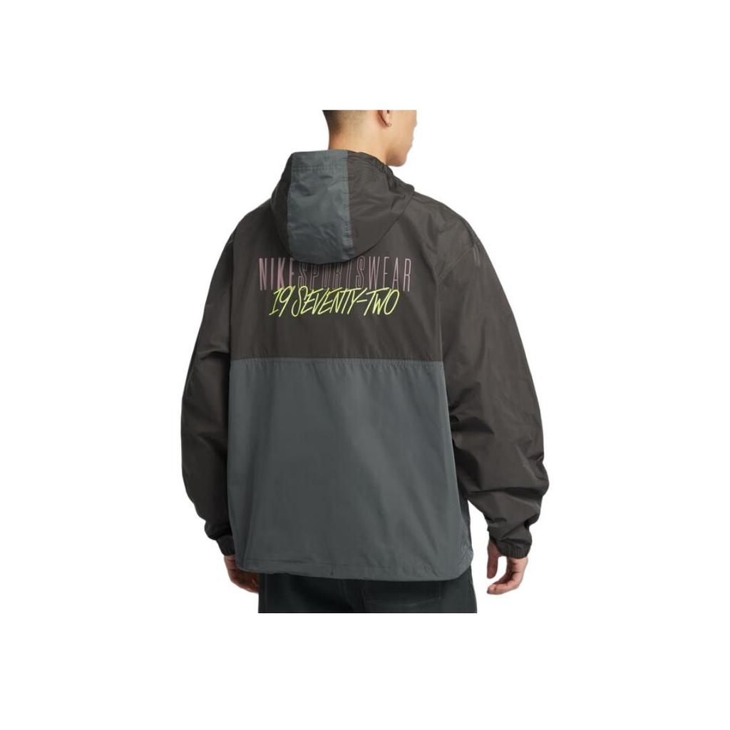 Nike Clubsportswear Minimalist Comfortable Long Sleeve Vintage Hoodie Men Hoodies Medium-Gray Iron-Gray Brown-Gray IB7558-254