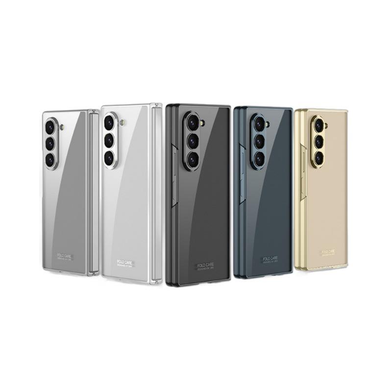 Samsung Z Fold6 Electroplated Transparent Protective Case