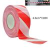 Construction Ribbon Police Tape Warning Tape Caution Tapes Red and White Ribbon Works Non-Adhesive Red Tape