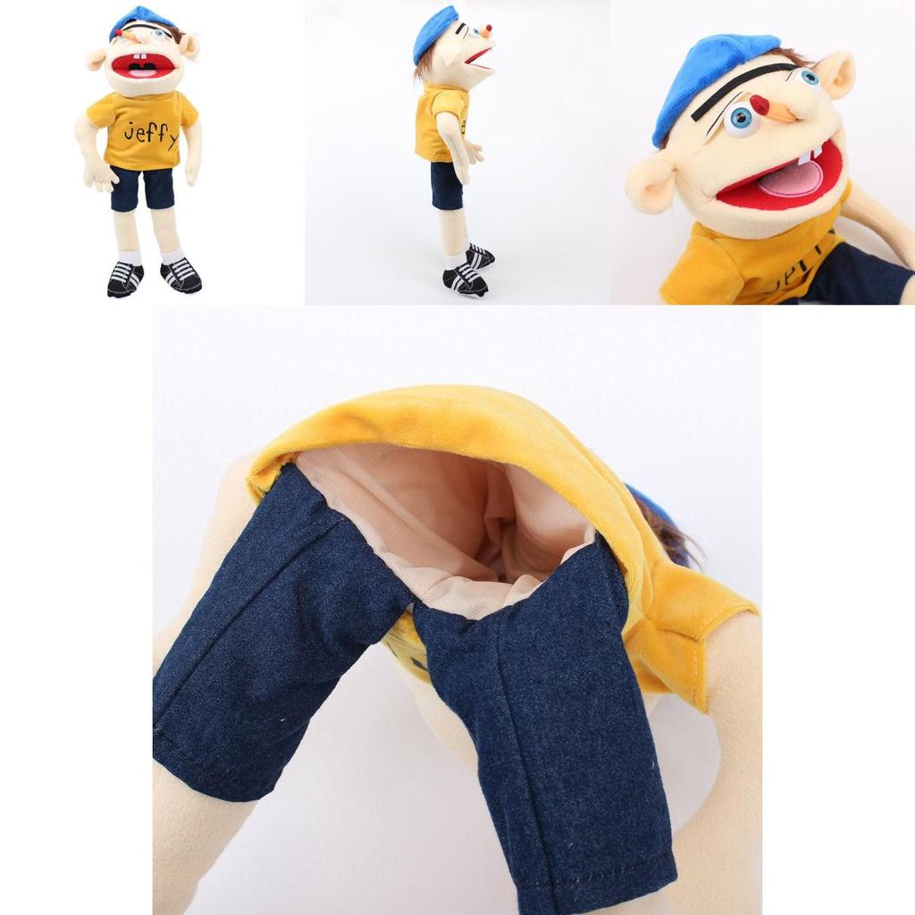 Funny Jeff Plush Doll – Parent-child Interaction Toy – Early Education Gift