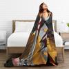 Super Warm BlanketGirls Boys Decorative Ghost of Yotei Game 2025 Throw Blanket  Flannel Bedspread For Outdoor Pattern Bed Cover