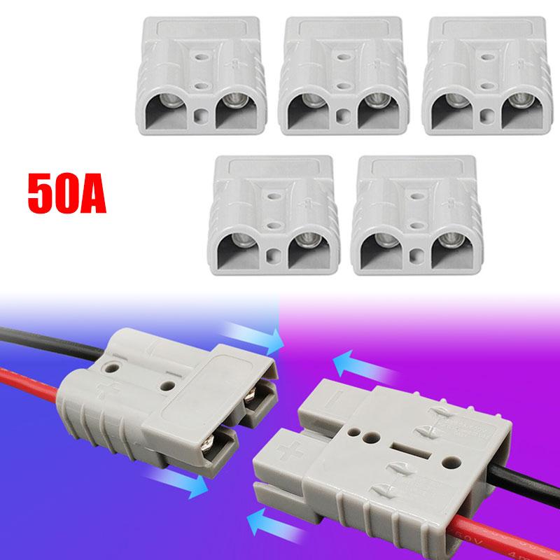 

10x для Anderson 50AMP 600V штекерный кабельный разъем аккумуляторный разъем питания набор инструментов