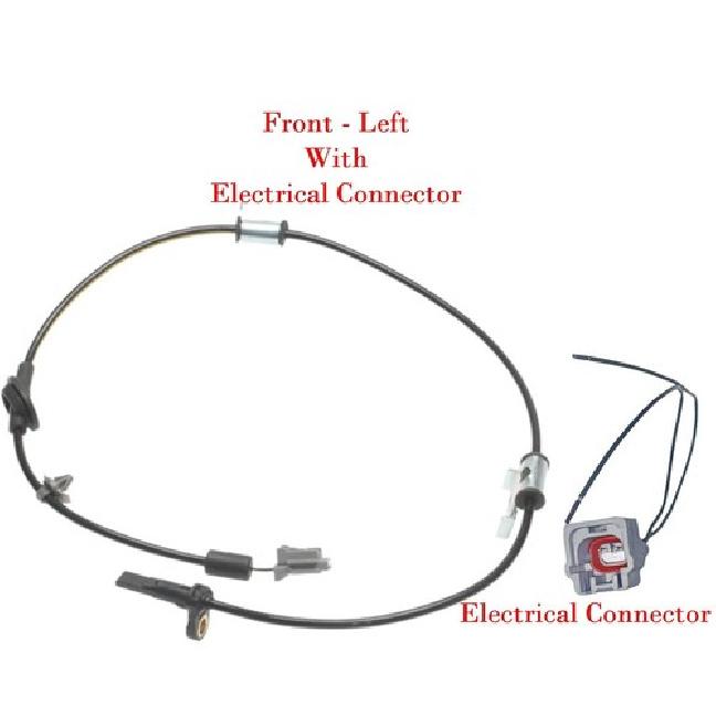 ABS Wheel Speed Sensor & Connector Front Left Fits: Subaru Forester Impreza &
