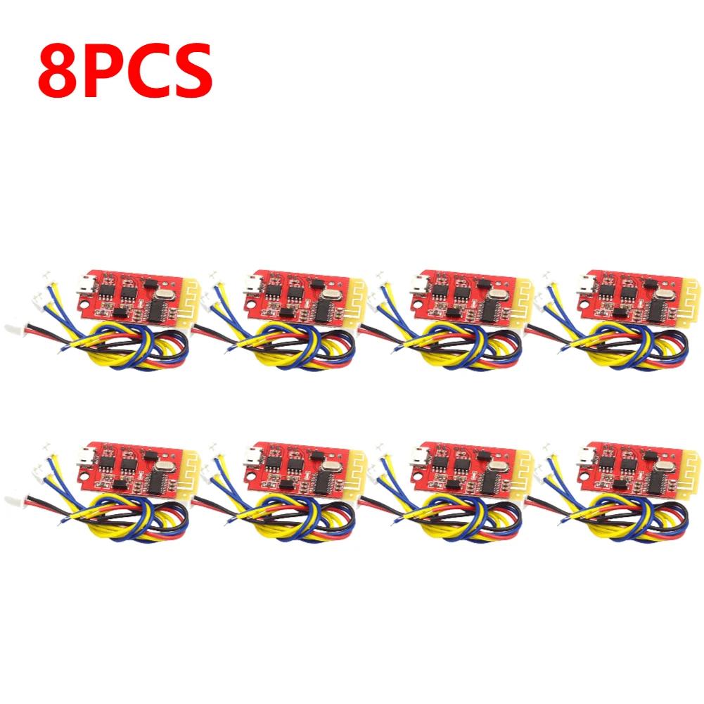 1-10pcs CT14 Micro 4.2 Power Amp Board Module 5VF 5W+5W Bluetooth-Compatible with Charging Port for Refitting Idle Sound Box