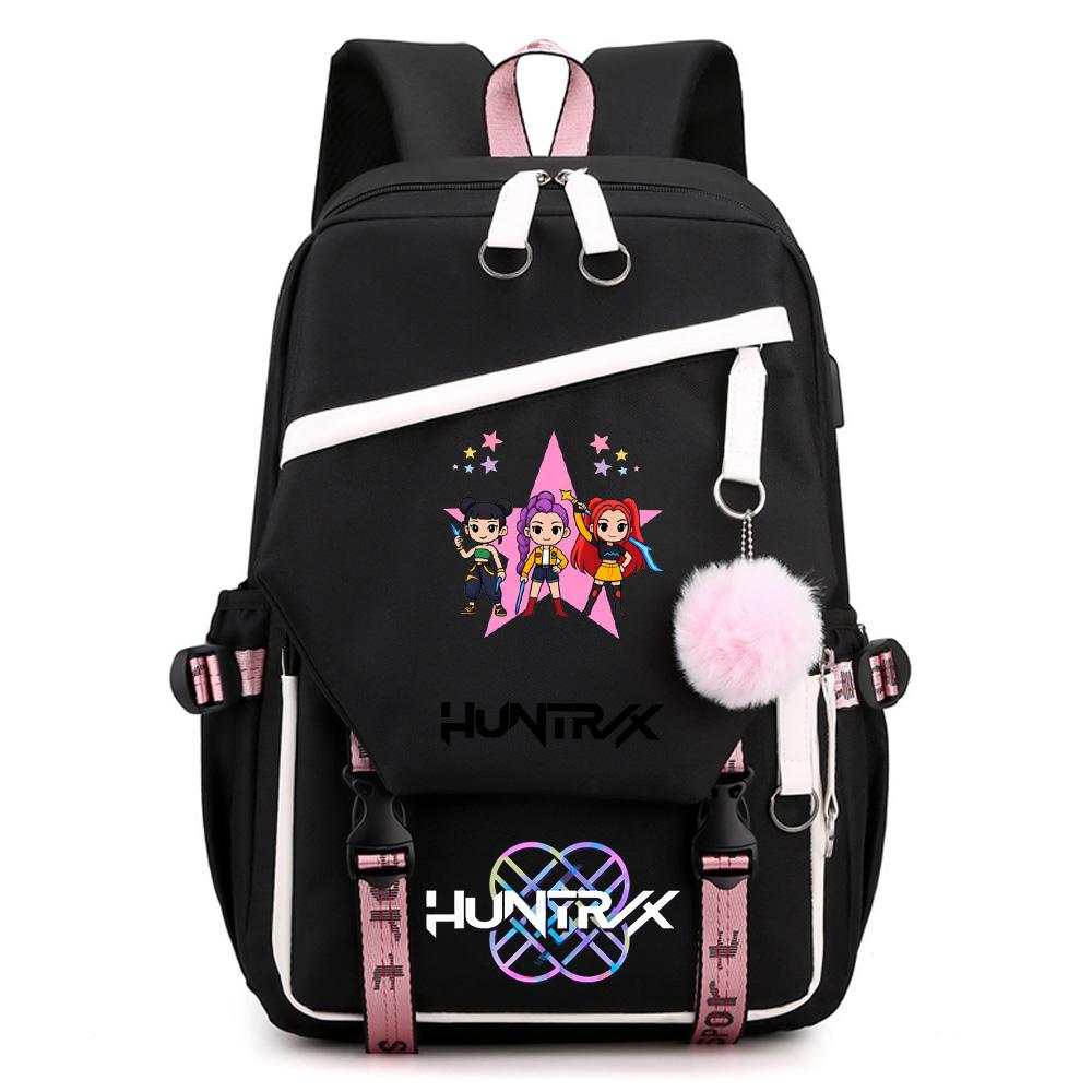 Anime Printed Large Capacity Backpack for Teenger Student Girl Boy Schoolbag Bookbag Women Waterproof Travel Bag Gift