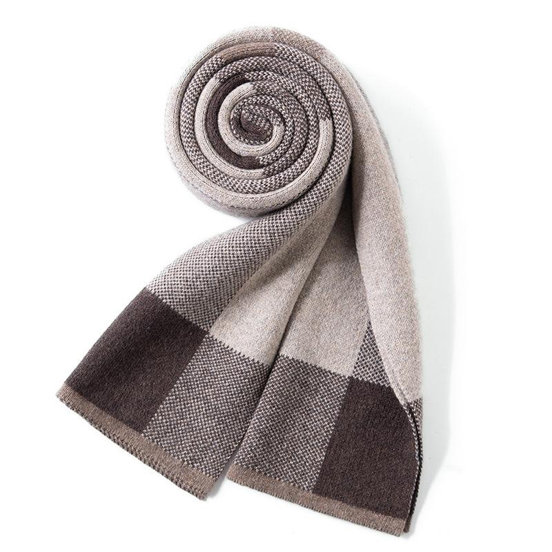 2025 New Cashmere Scarf Women's Small Wide Plaid Versatile Shawl Fashion Autumn and Winter Warm Scarf Can Be