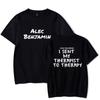 Heißes Alec Benjamin Drucken Damen Herren T-Shirts Lässig Atmungsaktive T-Shirts Lustige Lockere T-Shirts Street Oversized T-Shirts Mann