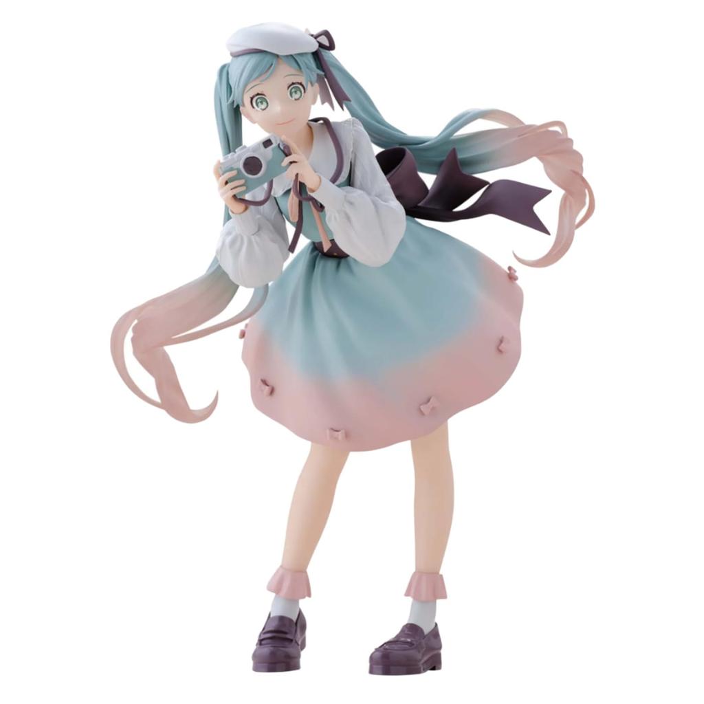 Hatsune Miku Figure Holiday Memories Camera 20cm 1 Type Approx.