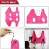 Pet Hammock Dog Cat Grooming Hammock Restraint Bags Convenient Use In Bathing Washing Bathing Nail Trimming