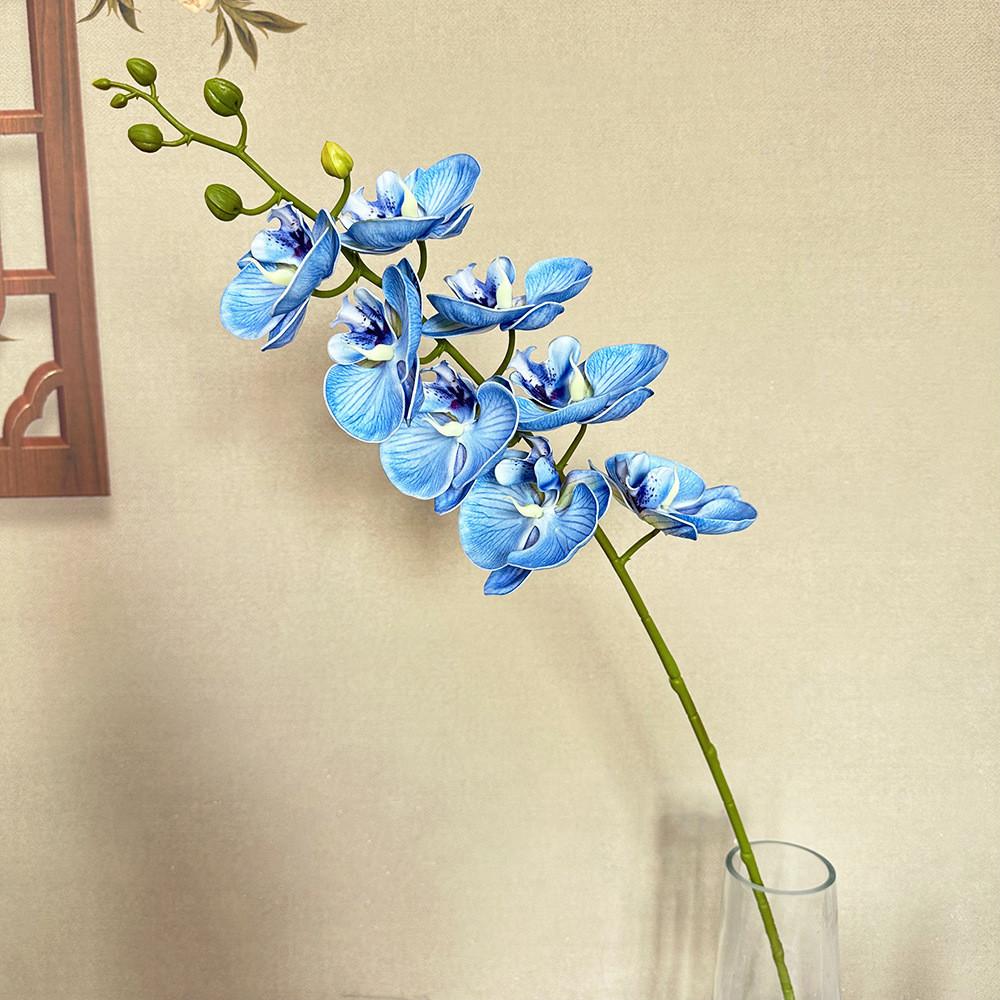 Flower Butterfly Artificial Orchid Wedding Hotel Restaurant Ornament Desktop