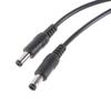 DC5521/DC5525 Power Cable 5.5x2.5mm/5.5x2.1mm Connector Wire Line 1 To 2 Y Splitter Cord for Security Cameras Fan