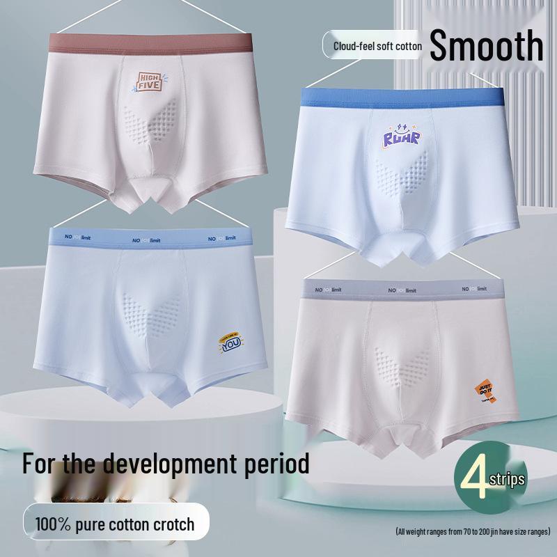 Boys' Pure Cotton Boxer Briefs  - Year of the Rat