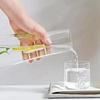 Clear Bedside Water Carafe Set With Tumbler Glass  Night Water Carafe With Glass, With Cup Set For Bedroom Nightstand,