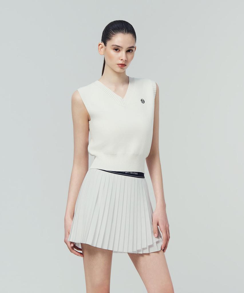 SERGIO TACCHINI W Sweater Vest (White)