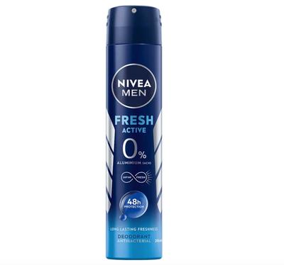 Nivea Men Fresh Active Dezodorant Antybakteryjny Pod Pachy Męski 48H 200Ml
