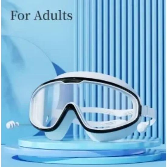 Swimming Goggles for Adults Kids Large Frame Antifog Swim Eyewear Glasses Waterproof HD Swimming Equipment Water Play Supplies